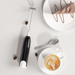 Mini Milk Frother Handheld Foam Maker For Lattes Whisk Coffee